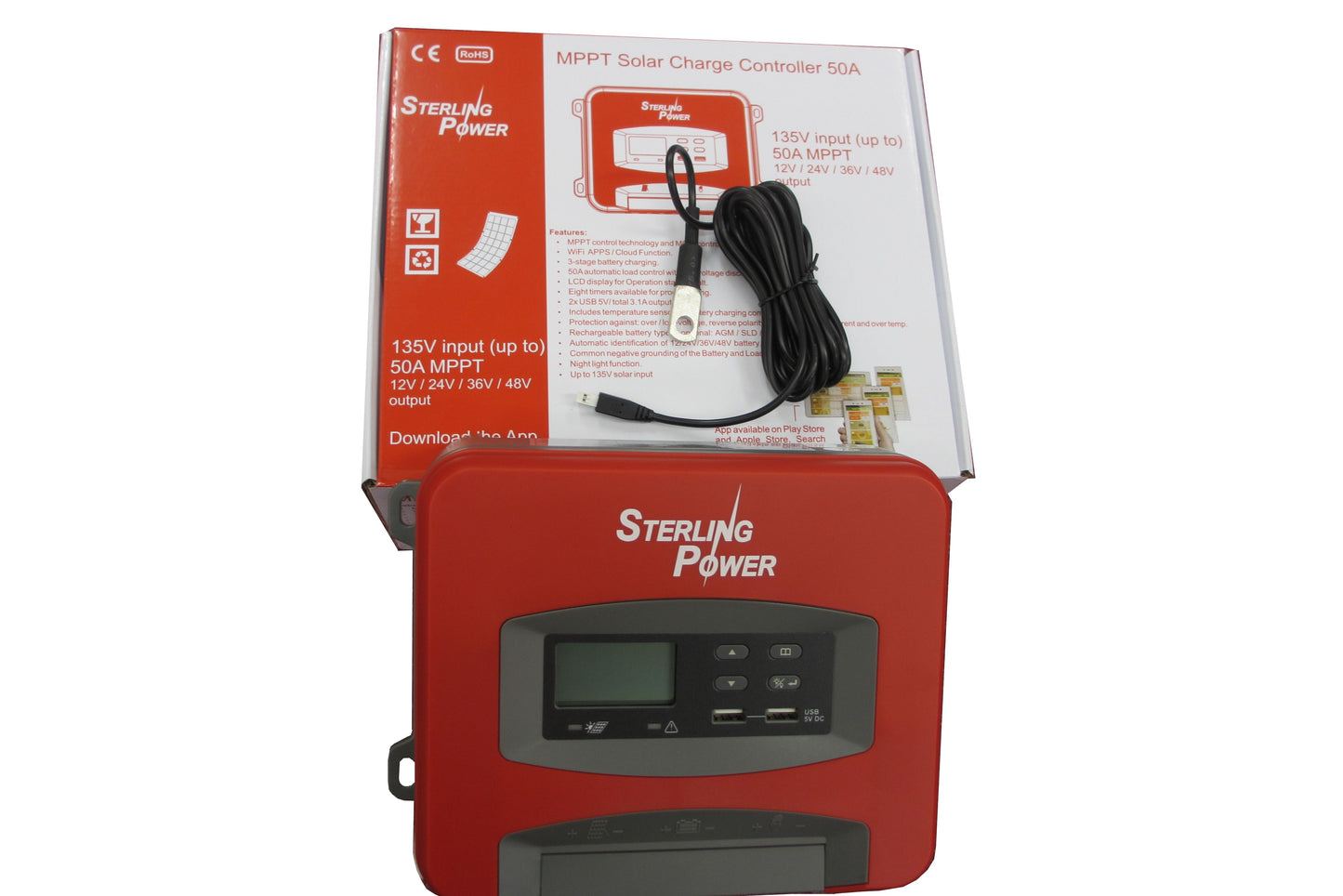 Solar Charge Controllers / Regulators 10A | 30A | 50A