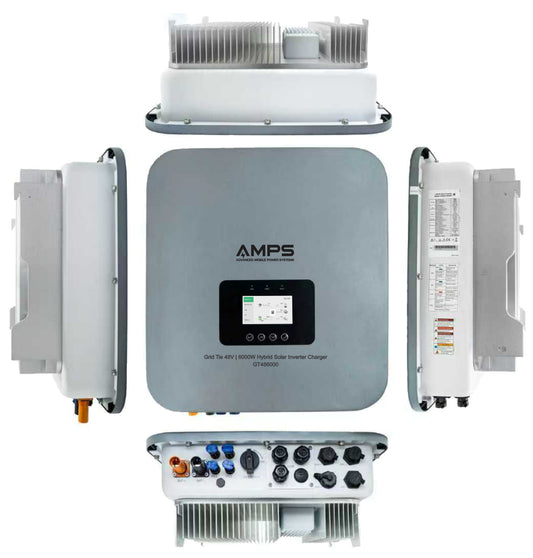 48V 6000W Grid Tie Inverter / Charger Hybrid 9000W solar IP66