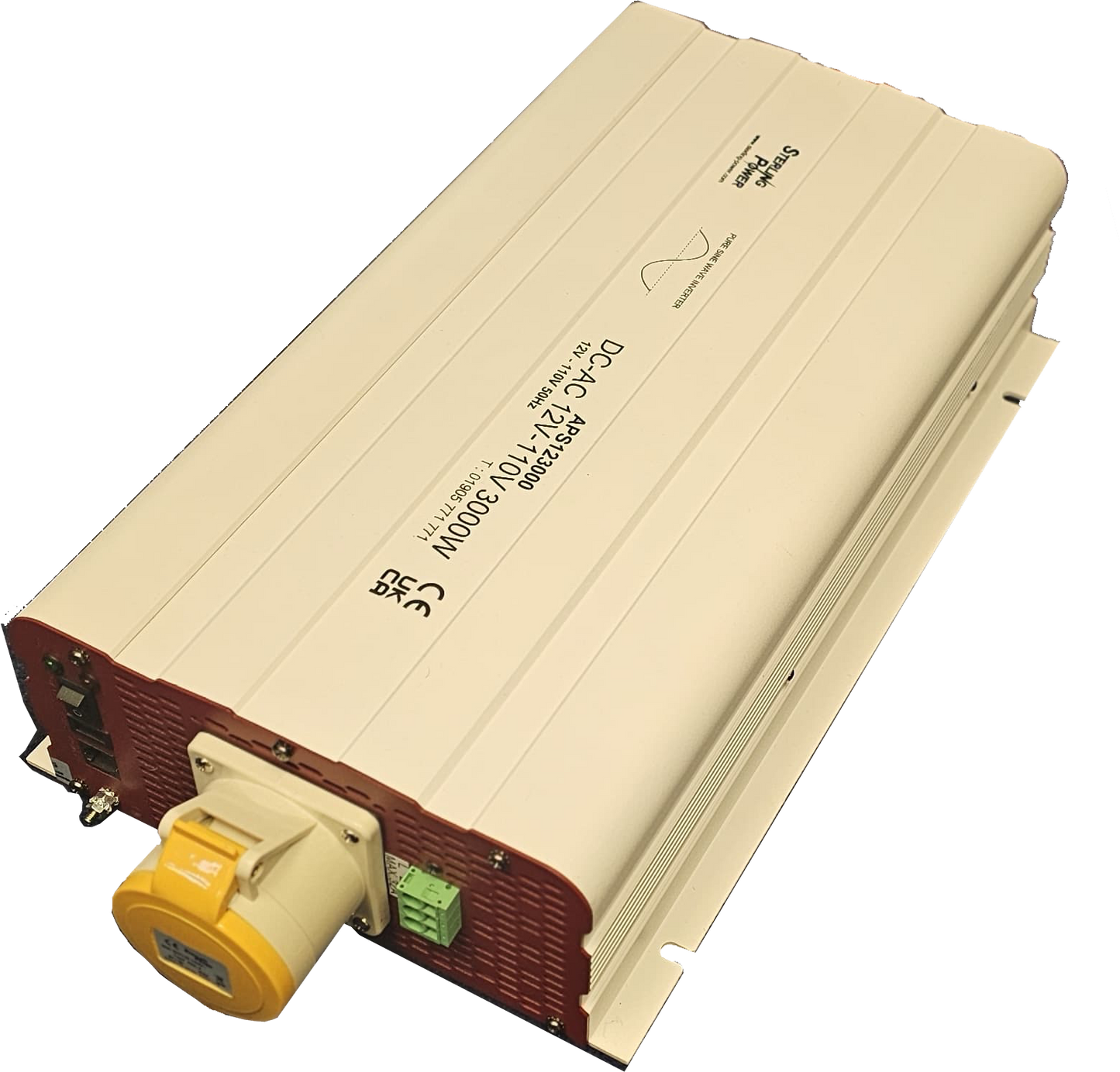 PS Series Inverters - Pure Sine (110V - 50hz) with 32A socket 1500W and 3000W models