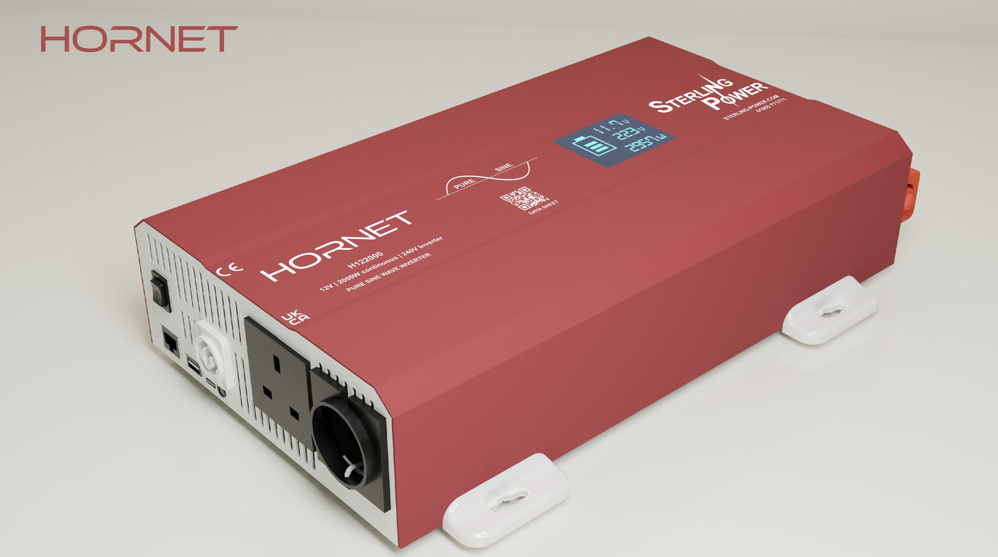 Hornet 12V Pure Sine Wave Inverters 1000W | 2000W | 3000W