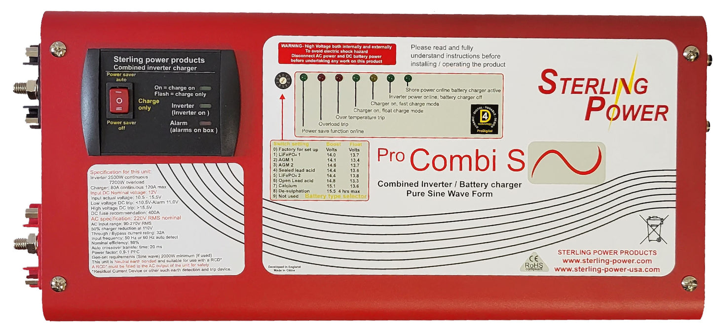 Pro Combi S - 6 months warranty