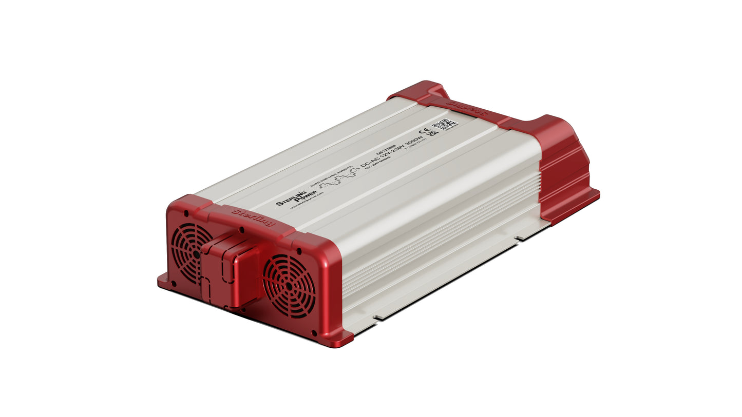 QS Series Inverters - Quasi Sine (240V) with or without RCD - 12V, 24V 1500-4000W models