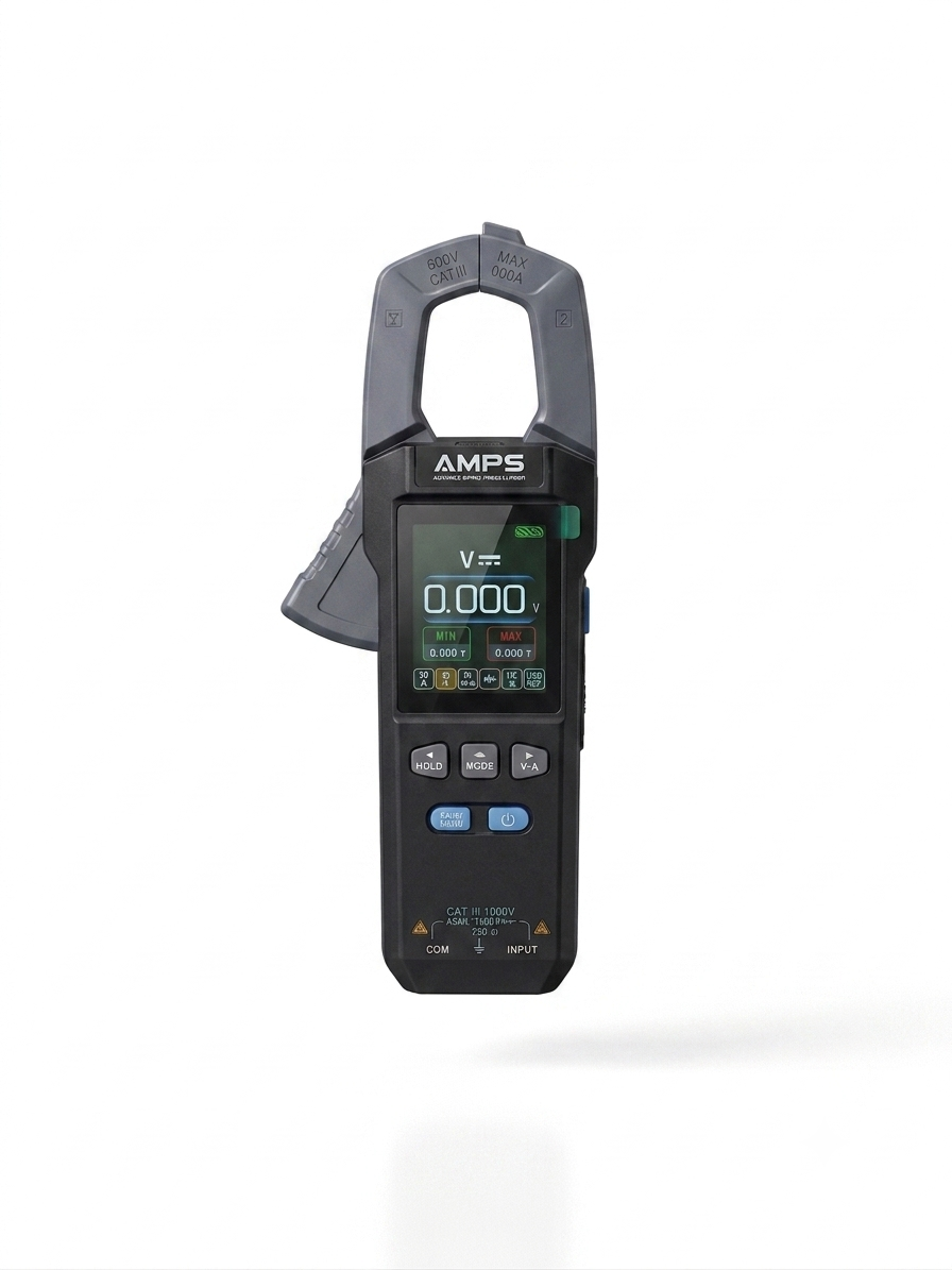 Smart Multi Meter | Voltmeter Clampmeter | USB-C charge