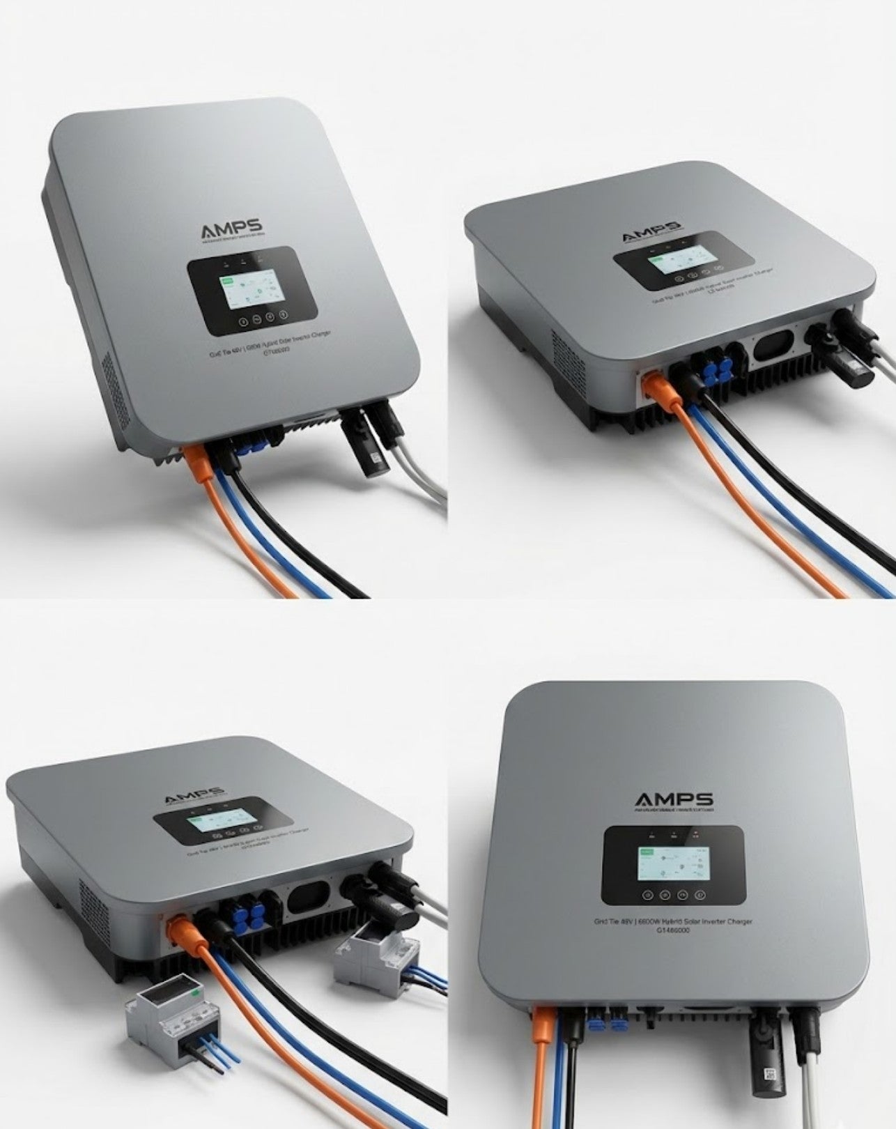 48V 6000W Grid Tie Inverter / Charger Hybrid 9000W solar IP66