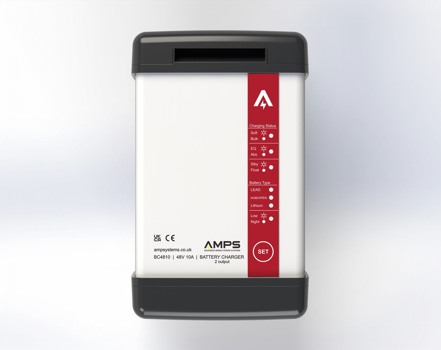 AMPS Battery Charger 12V / 24V / 48V 2 Output