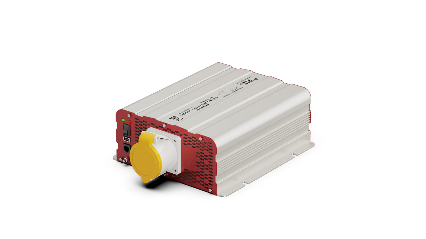 PS Series Inverters - Pure Sine (110V - 50hz) with 32A socket 1500W and 3000W models