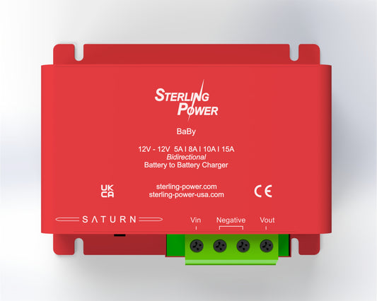 BaBy 12V to 12V 5A, 8A, 10A, 15A DC DC charger