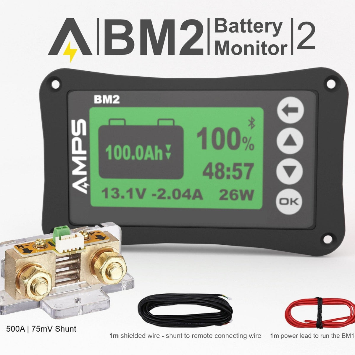 QUICKLYNKS BM2 Bluetooth Battery Monitor 12V Car Battery Tester LowVolt QUICKLYNKS BM2 Bluetooth Battery Monitor 12V Car Battery Tester LowVolt