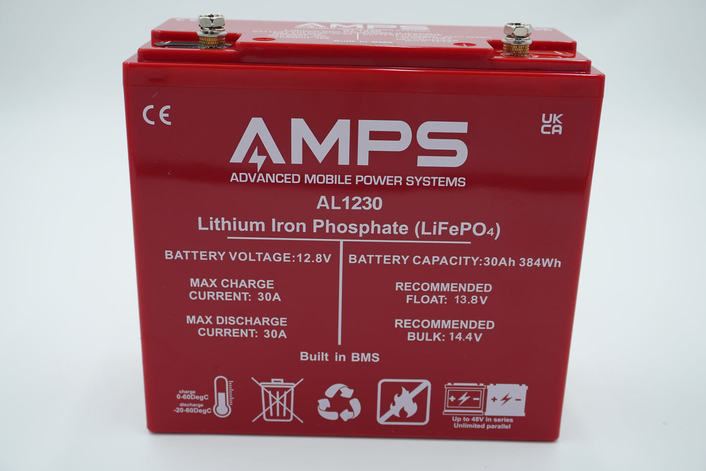 12V 30Ah Lithium Battery AL1230