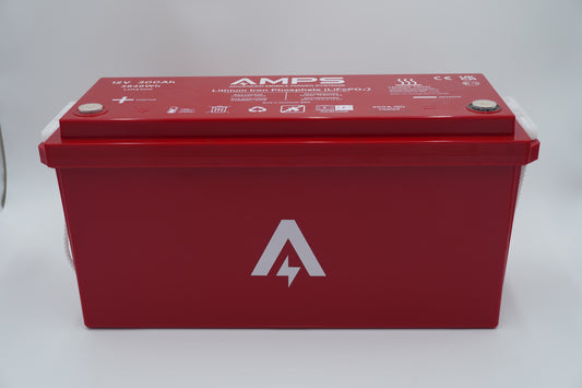 12V 300Ah Lithium Battery w/ heater and 300A BMS