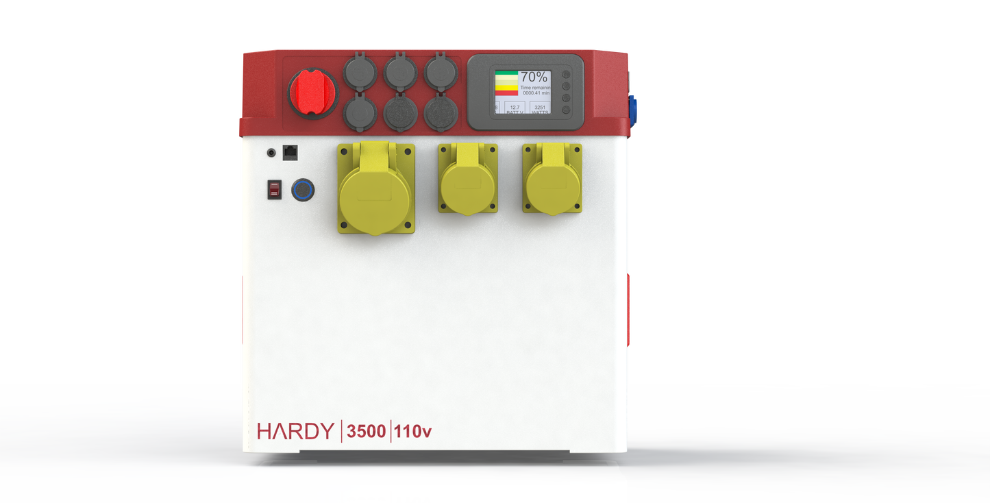 Hardy | 3500 Portable Power Supply (110VAC -50Hz / 60hz switchable)