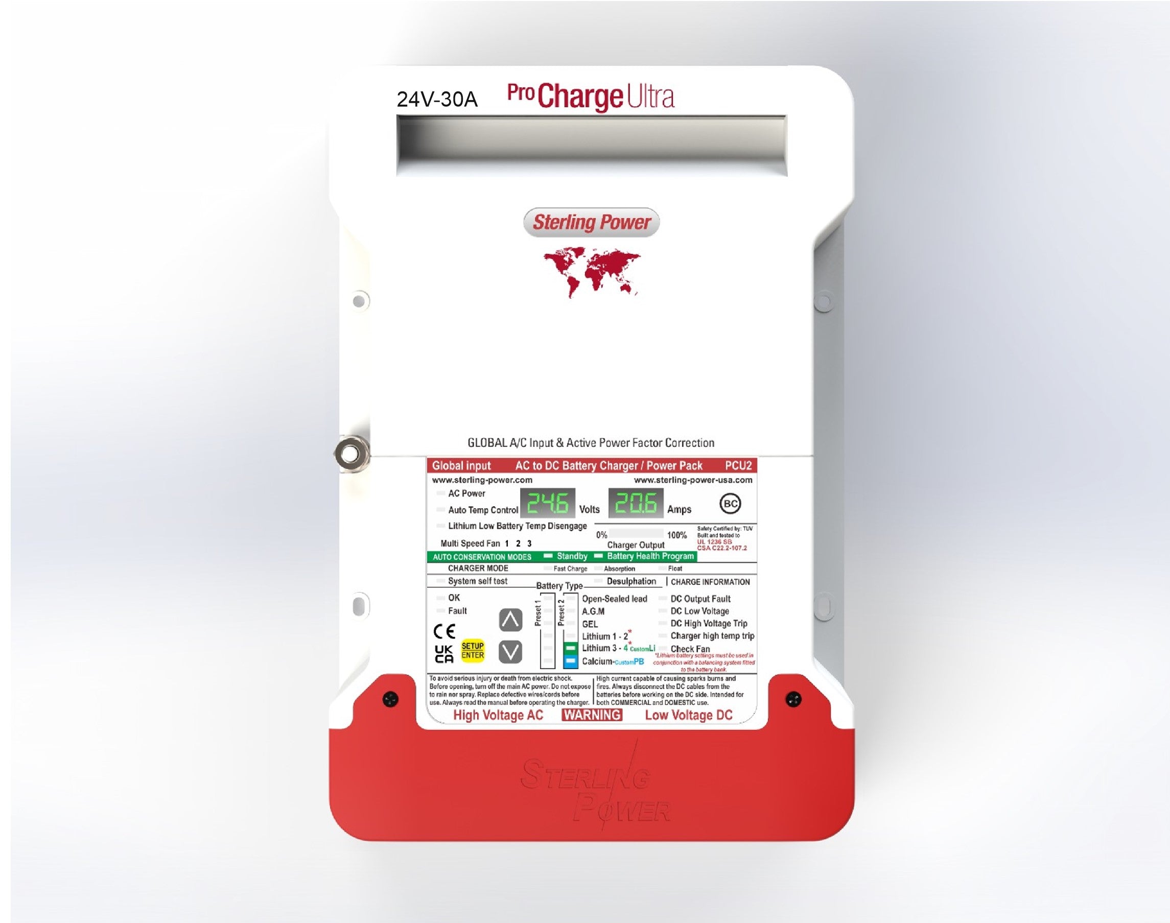 発電機・ポータブル電源 STERLING POWER PRODUCTS ProAlt C Pro Charge Ultra (10A to 60A and 12V, 24V, 32V, 36V, 48V models
