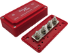 8mm BusBar - 4 way - Red and Black