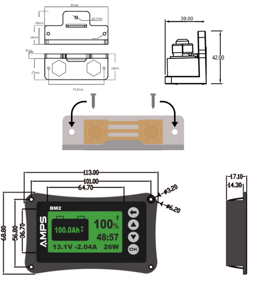 Battery Monitor - BM2