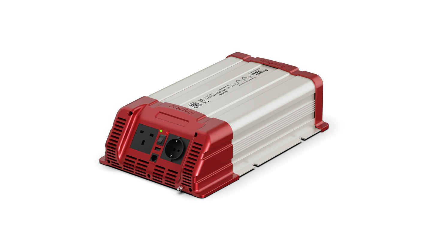 QS Series Inverters - Quasi Sine (240V) with or without RCD - 12V, 24V 1500-4000W models