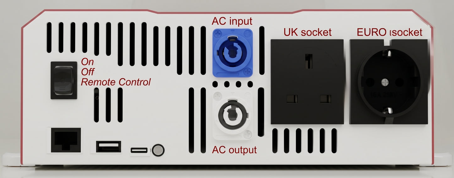 Hornet 12V or 24V Pure Sine Wave Inverters 1000W | 2000W | 3000W