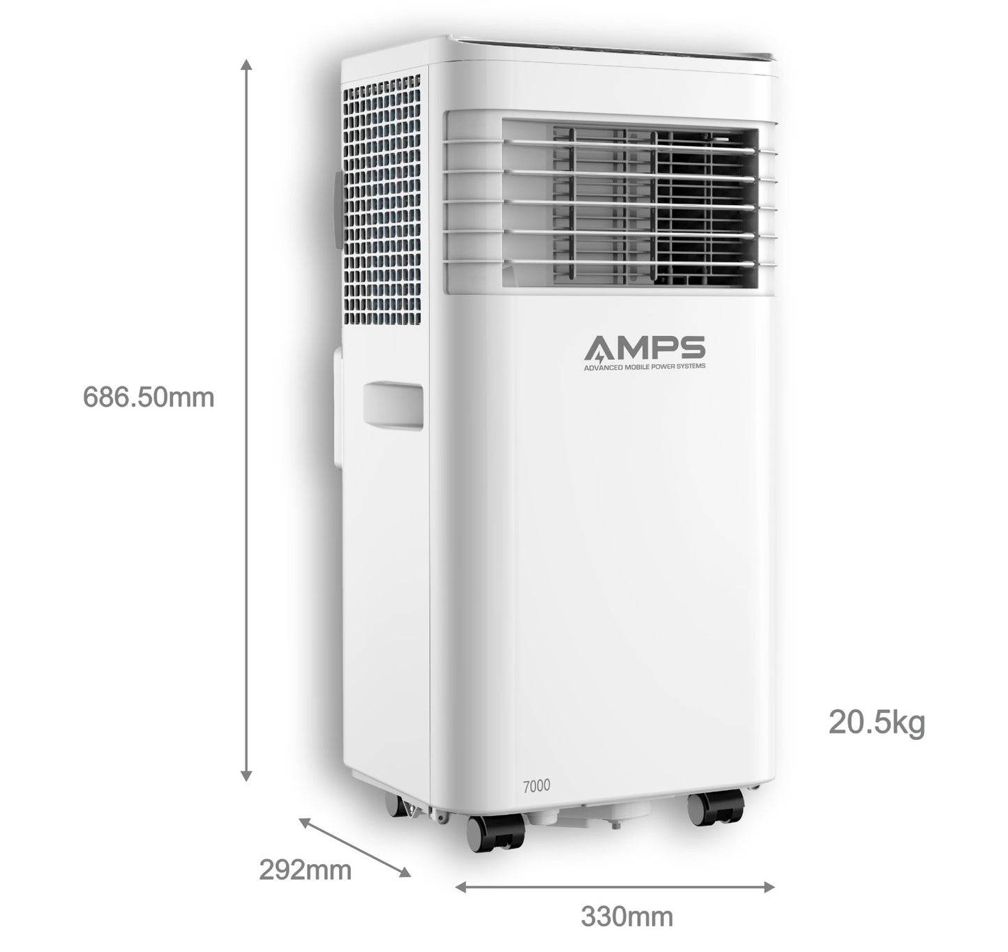 Air Conditioning Unit 7000BTU and dehumidifier w/ remote control