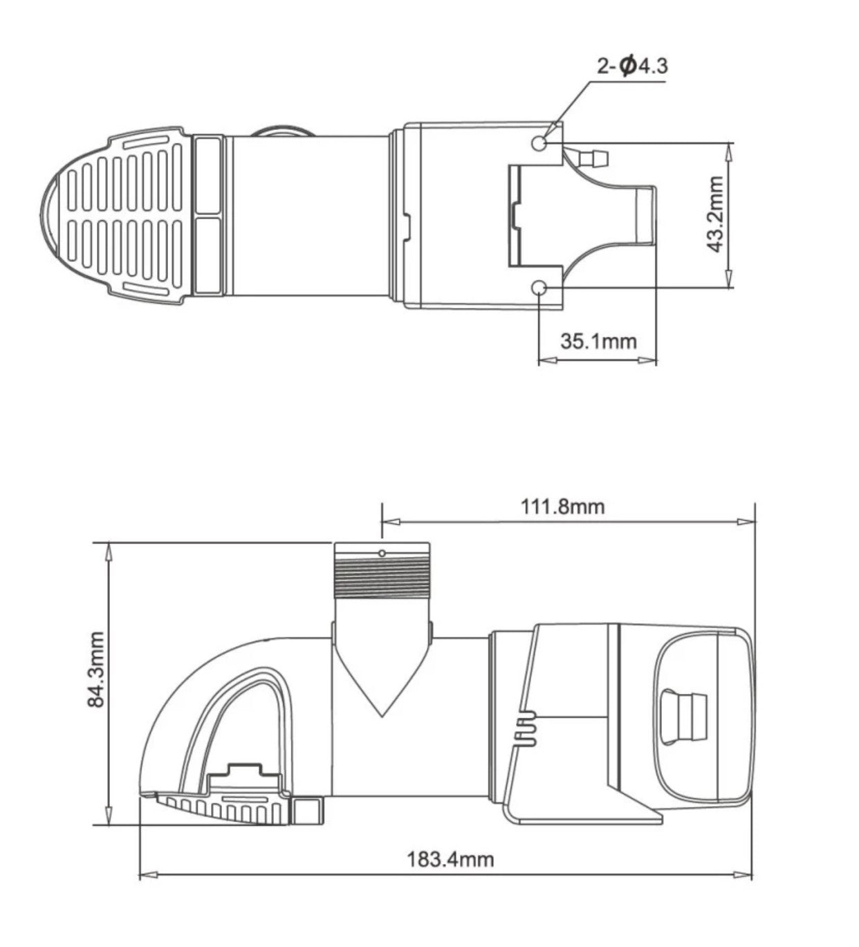 Bilge Pumps - 3 models 1100 GLP