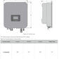 48V 6000W Grid Tie Inverter / Charger Hybrid 9000W solar IP66