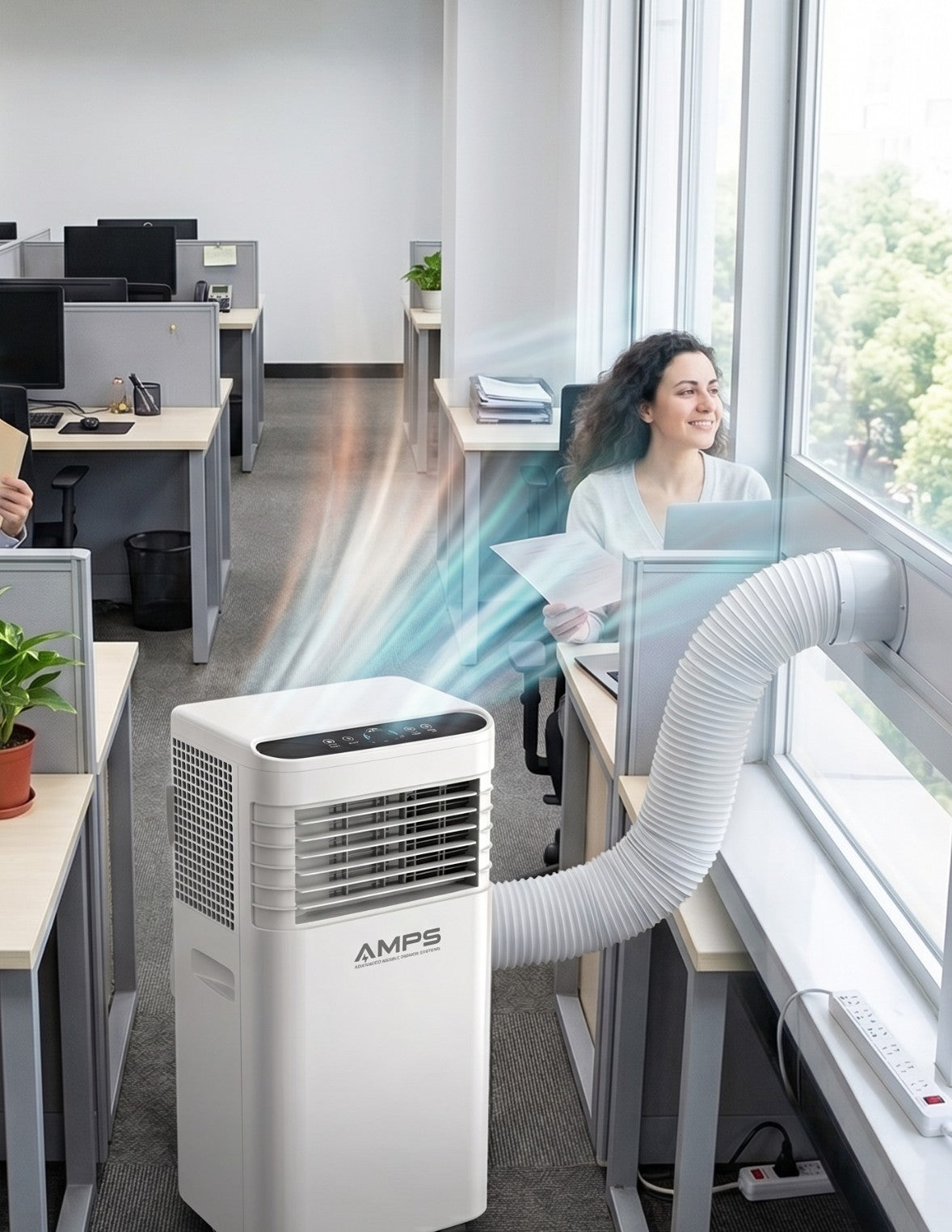 Air Conditioning Unit 7000BTU and dehumidifier w/ remote control