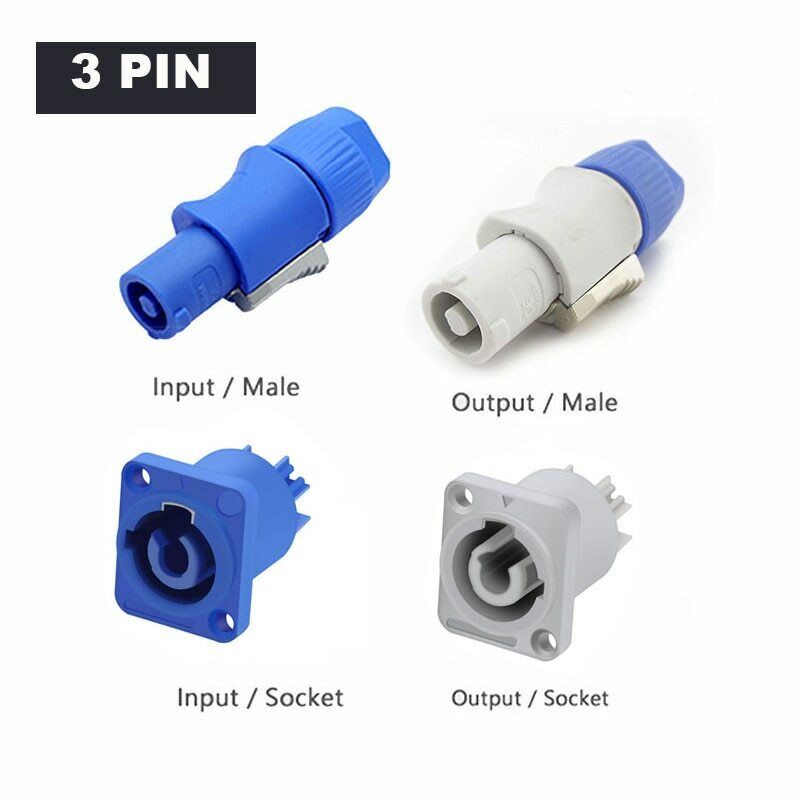 PowerCon 20A Plugs and Sockets