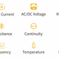 Smart Multi Meter | Voltmeter Clampmeter | USB-C charge