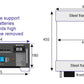 RB48100 - 48V 100Ah Stack Batteries 5.12kWh 51.2V