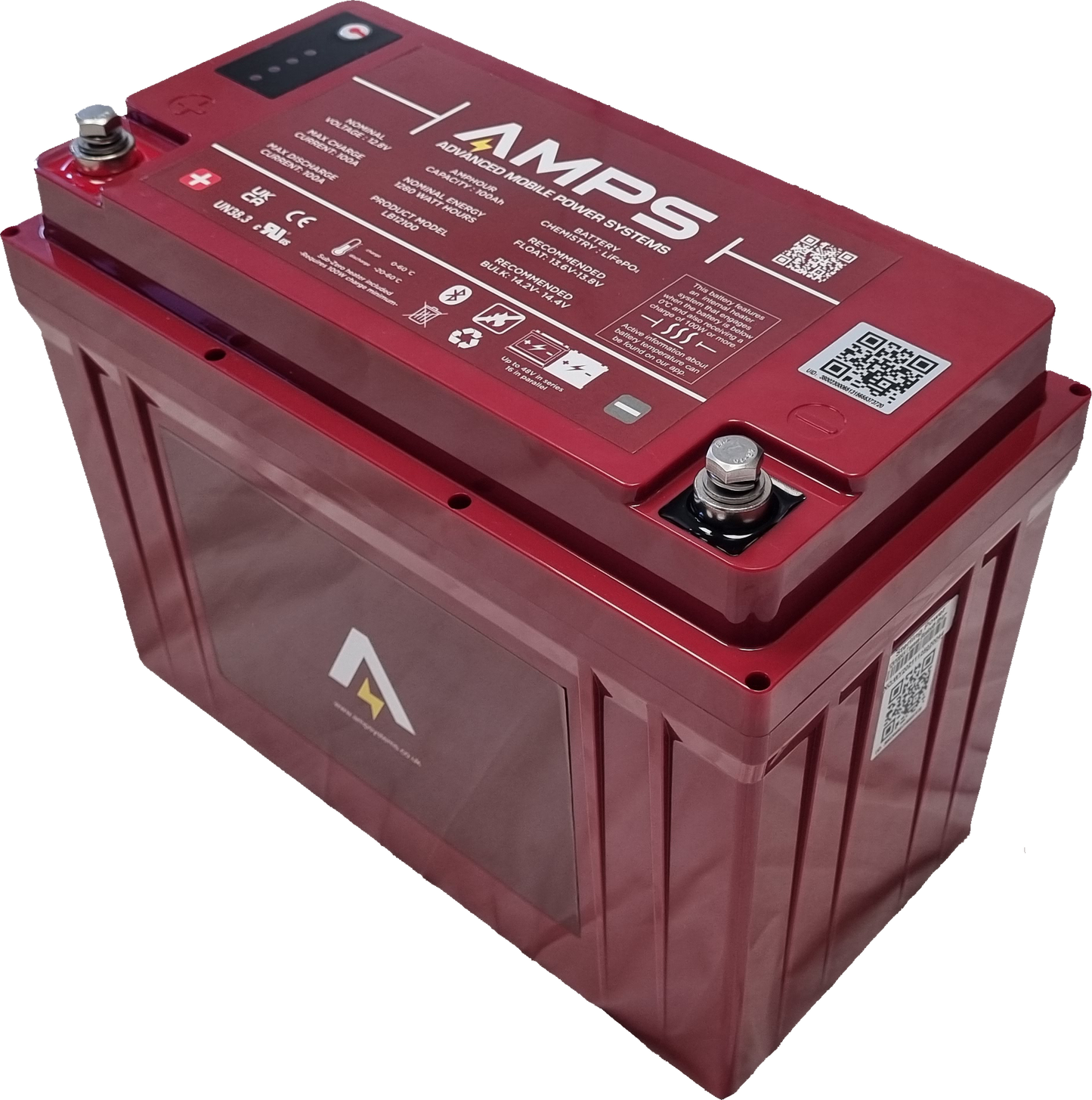 Heated 12V 100Ah / 200Ah LiFePO4  LB Series (5 Year Warranty)
