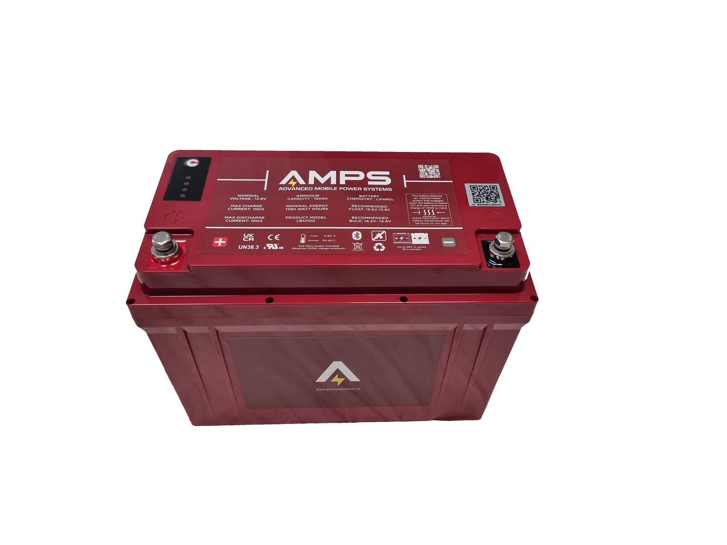 Heated 12V 100Ah / 200Ah LiFePO4  LB Series (5 Year Warranty)