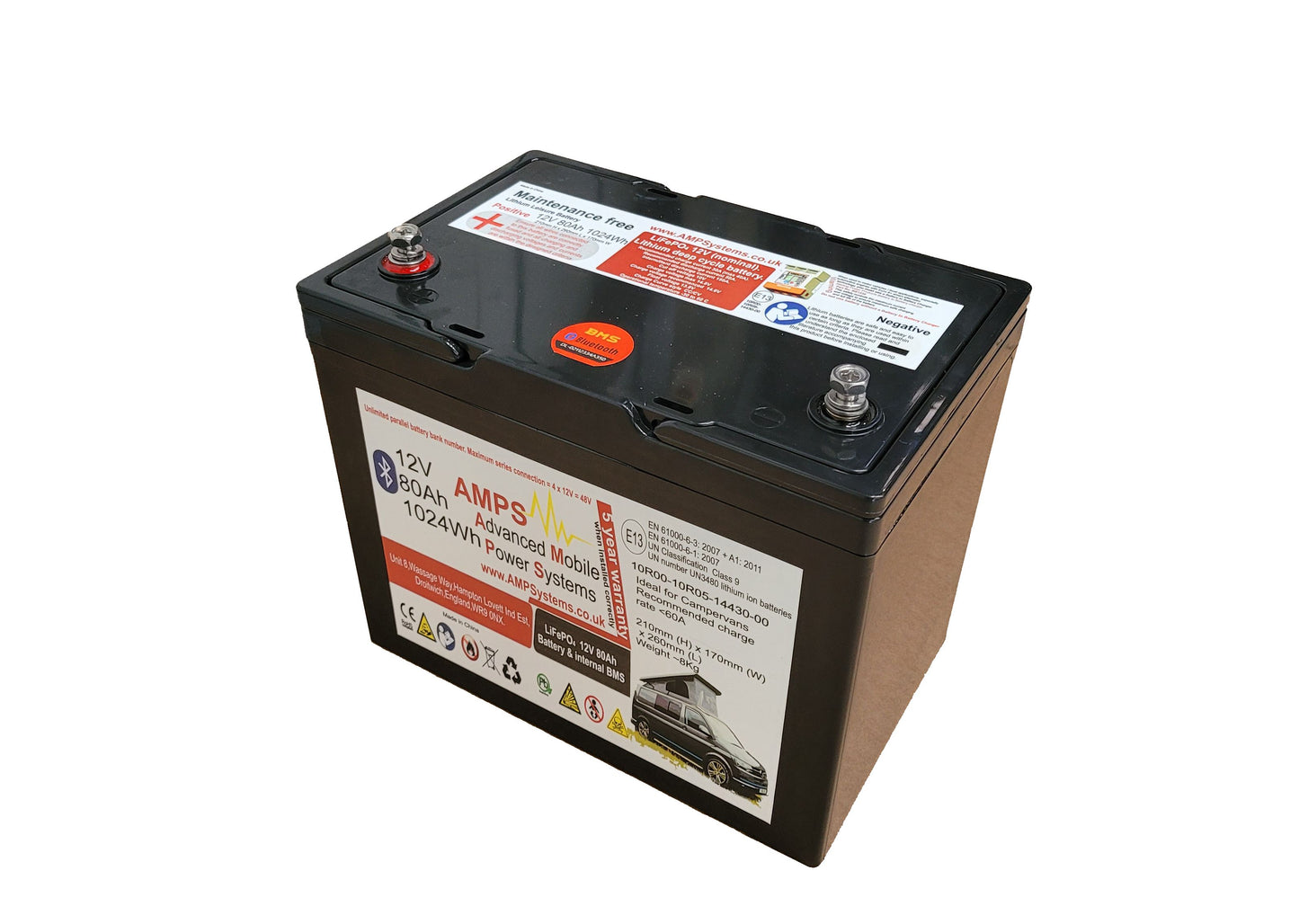 Lithium Batteries 12V Leisure Battery -no bluetooth (3 Year Warranty)