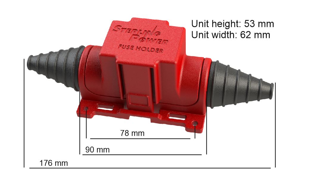 Mini ANL fuse Holder Water-Resistant MANL1