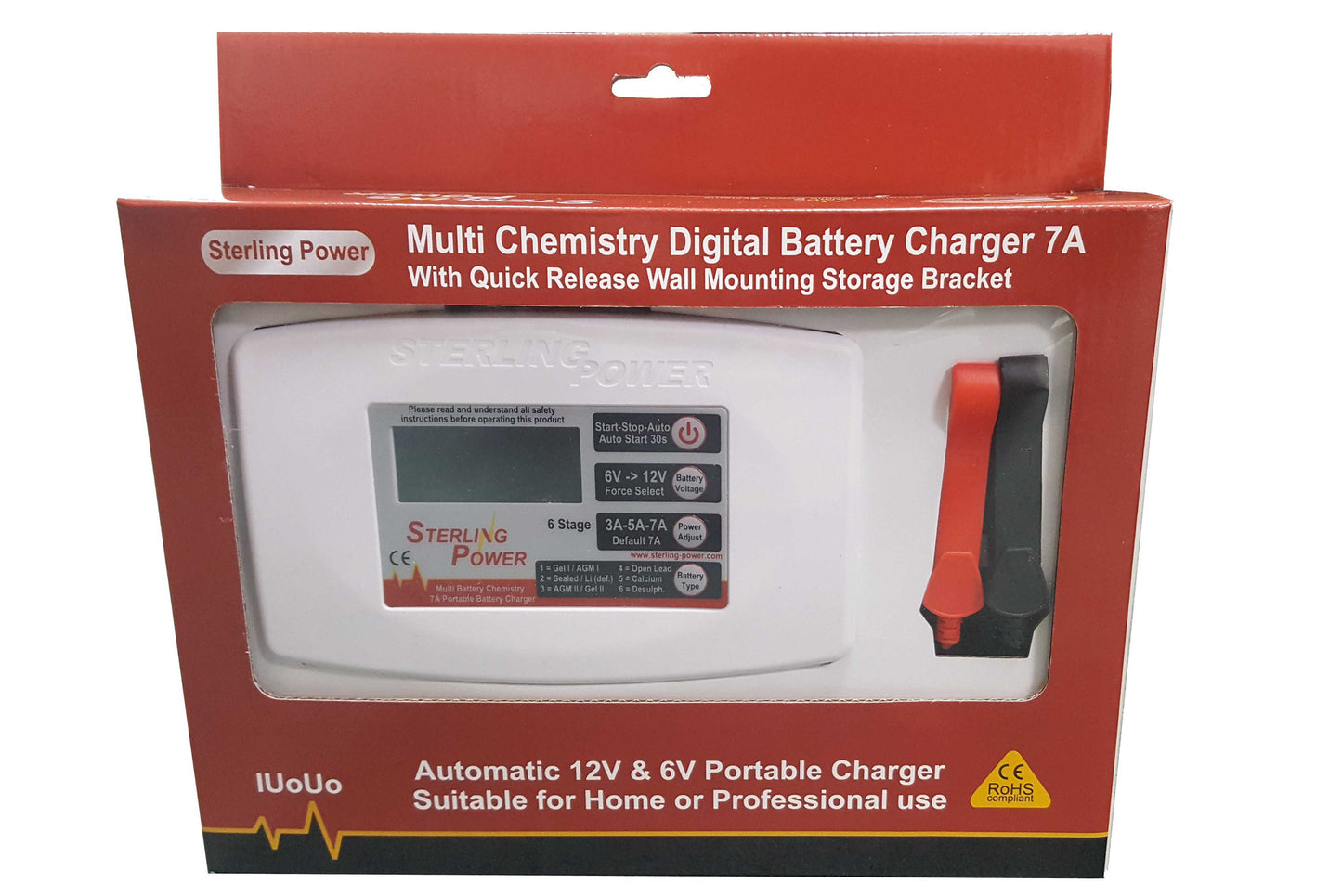 Ultra Portable 7A Battery Charger