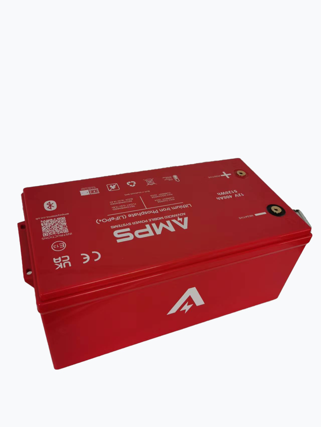 Amptron 12V 400Ah / 175A LiFePO4 Battery – Clean Portable Power