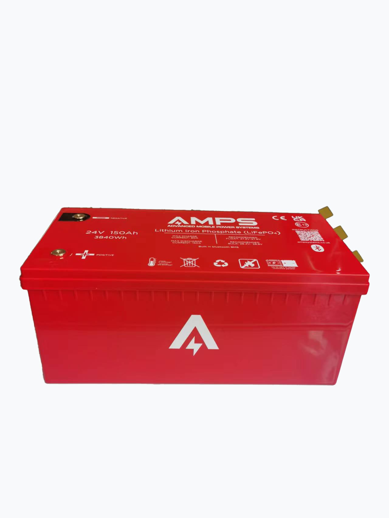 12V 400Ah LiFePO4 - Lithium Iron Phosphate Battery w/ Bluetooth