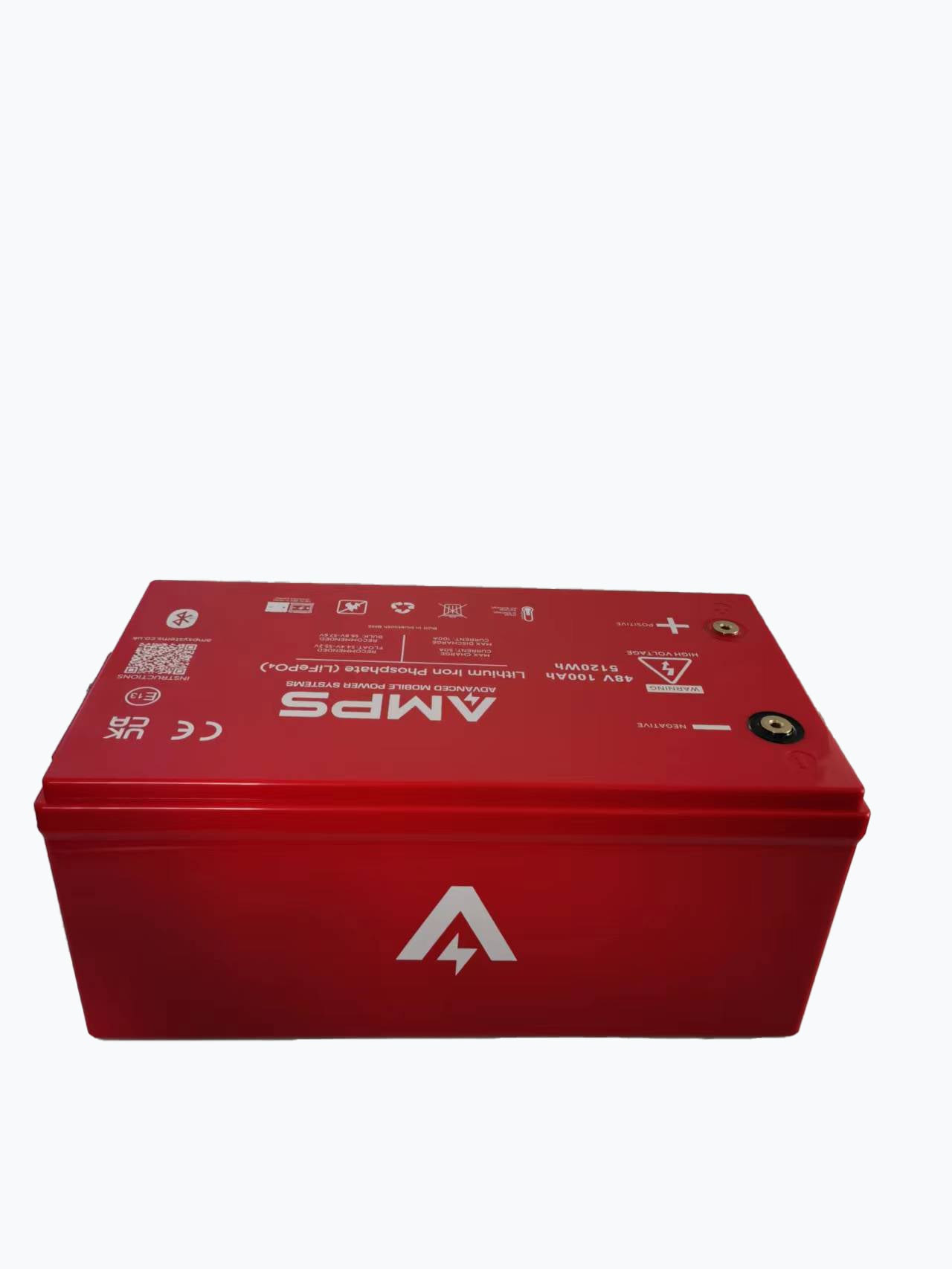 48V 100Ah LiFePO4 - Lithium Iron Phosphate Battery w/ Bluetooth