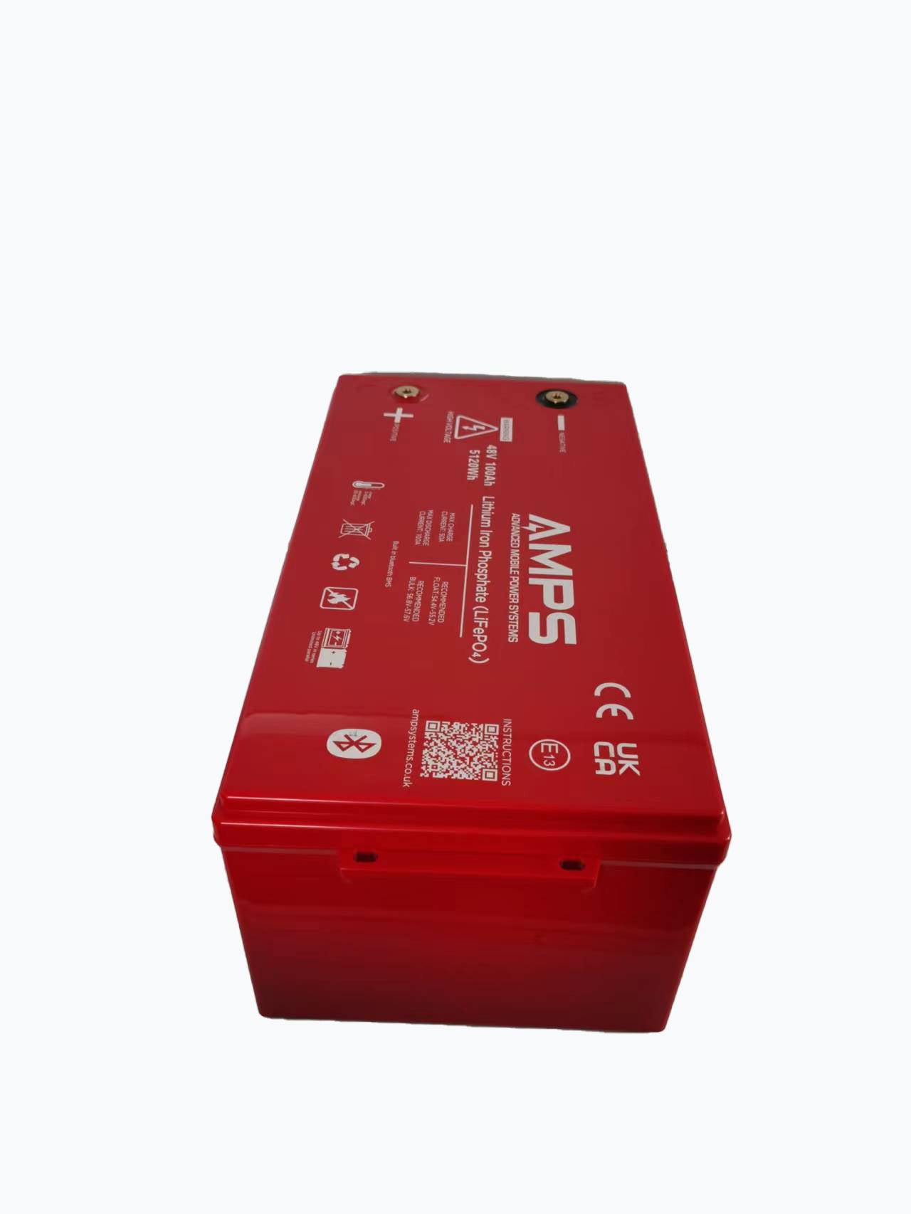 48V 100Ah LiFePO4 - Lithium Iron Phosphate Battery w/ Bluetooth