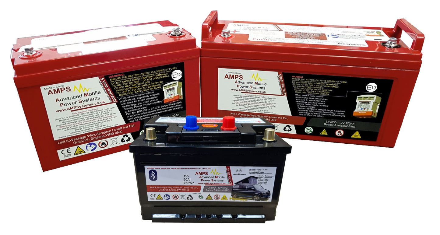 Lithium Batteries 12V Leisure Battery (5 Year Warranty)