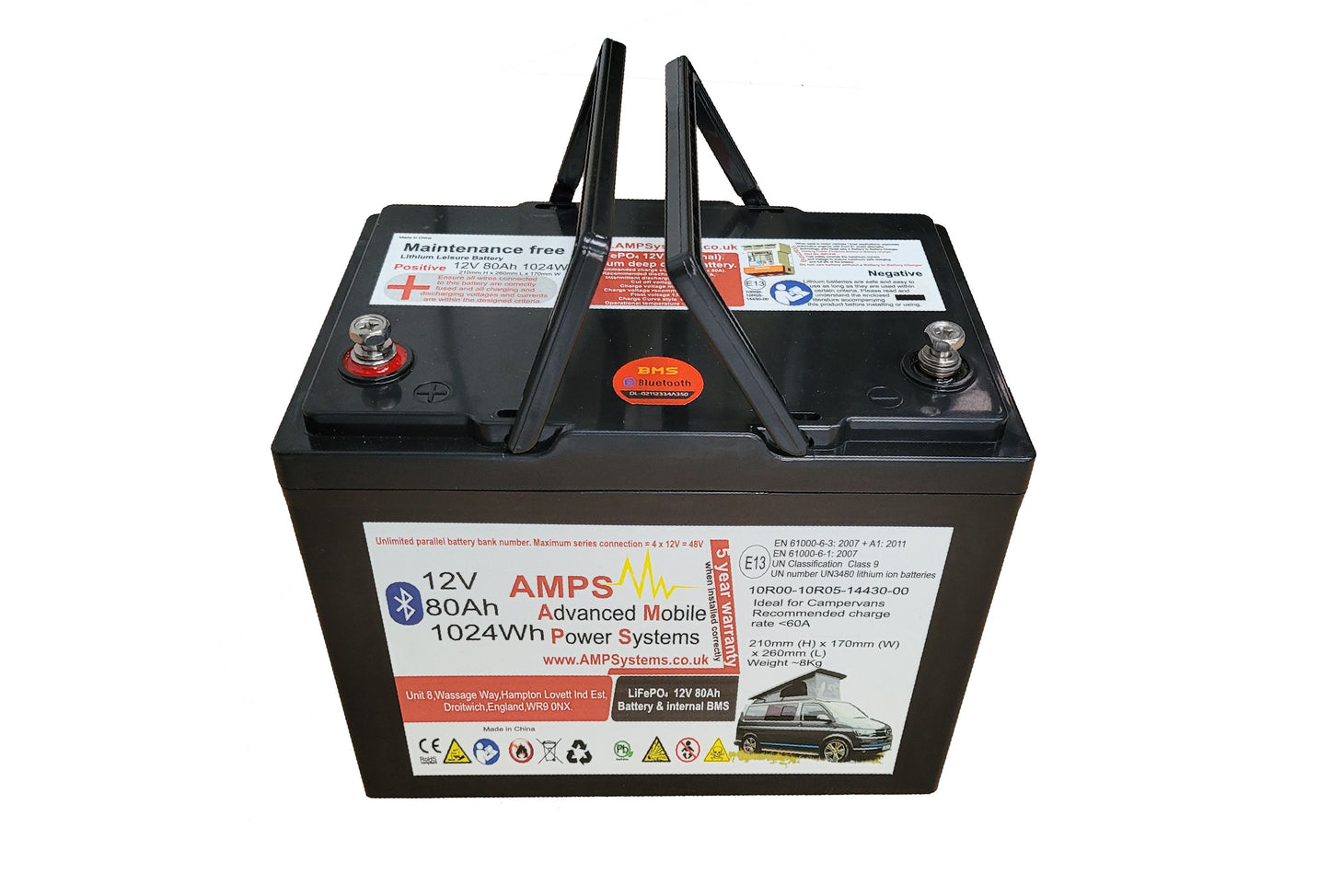 Lithium Batteries 12V Leisure Battery -no bluetooth (3 Year Warranty)