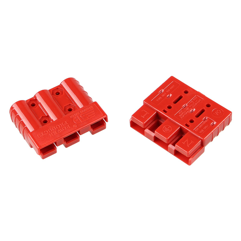 Anderson Style Socket Triple Red 50A and 175A Rated