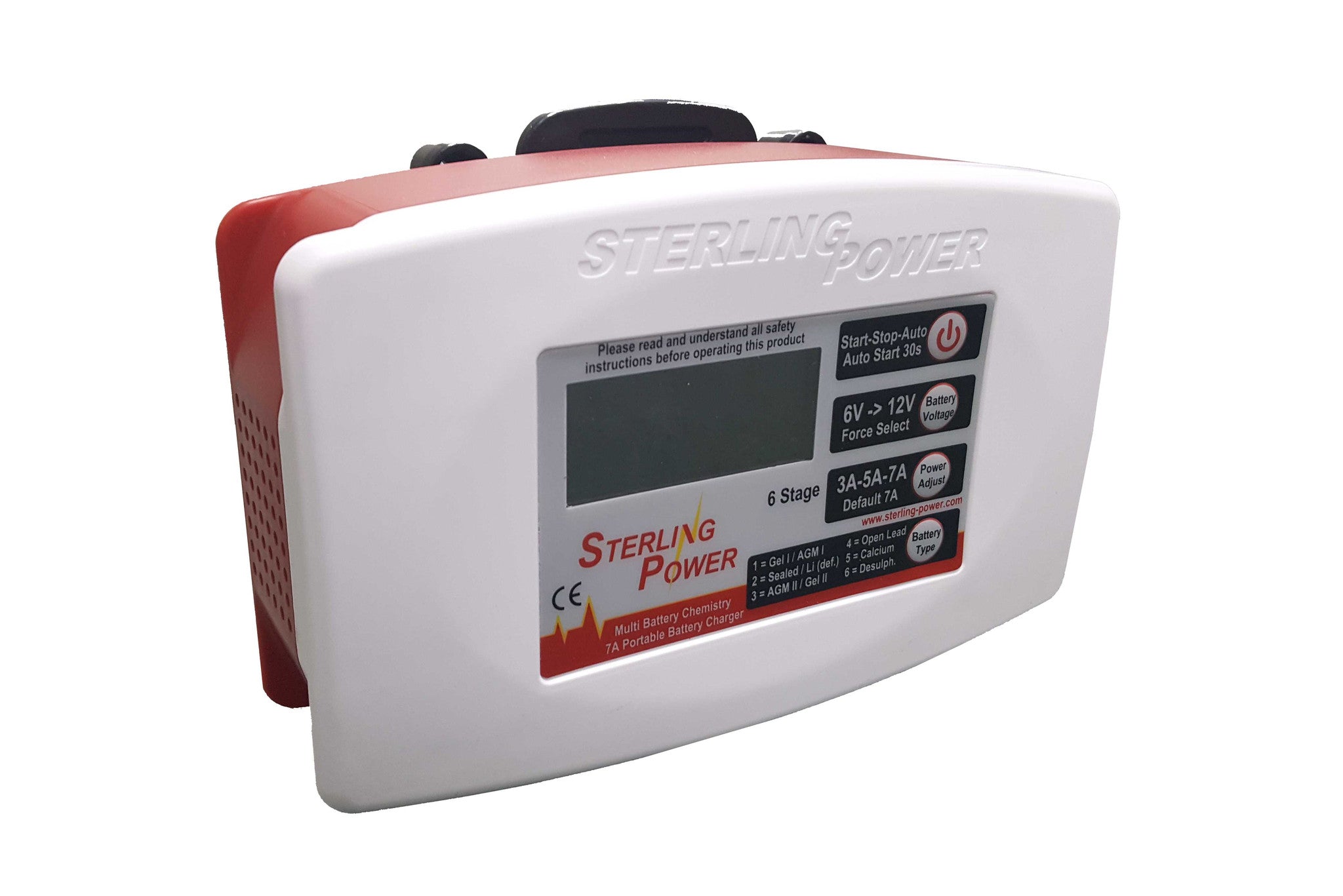 12v 20A 7 Stage Connect & Forget Automatic Smart Battery Charger with UK  Plug