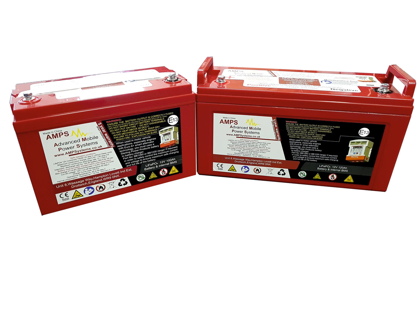 Lithium Batteries 12V Leisure Battery (5 Year Warranty)