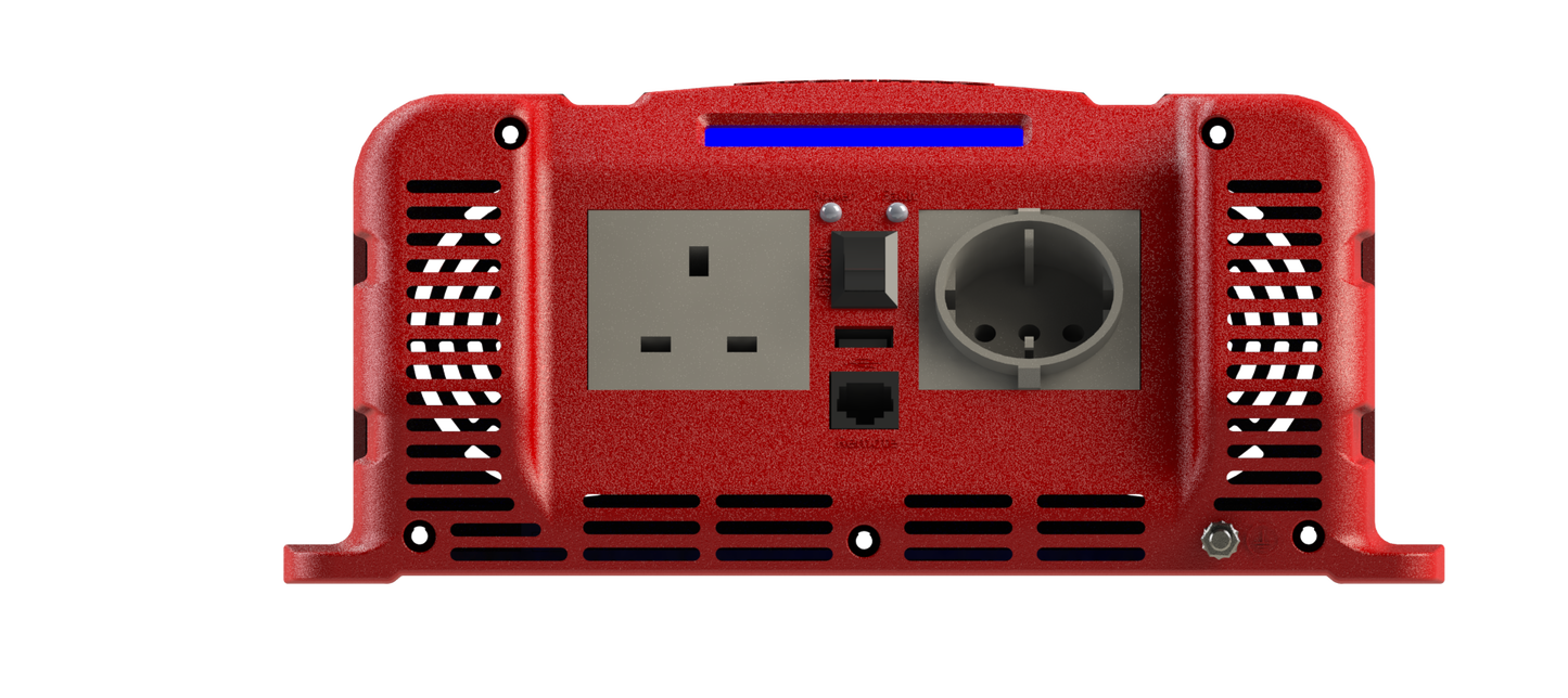 NEW - PS Series Inverters - Pure Sine (240V) with or without RCD - 12V, 24V, 48V / 1500-4000W,