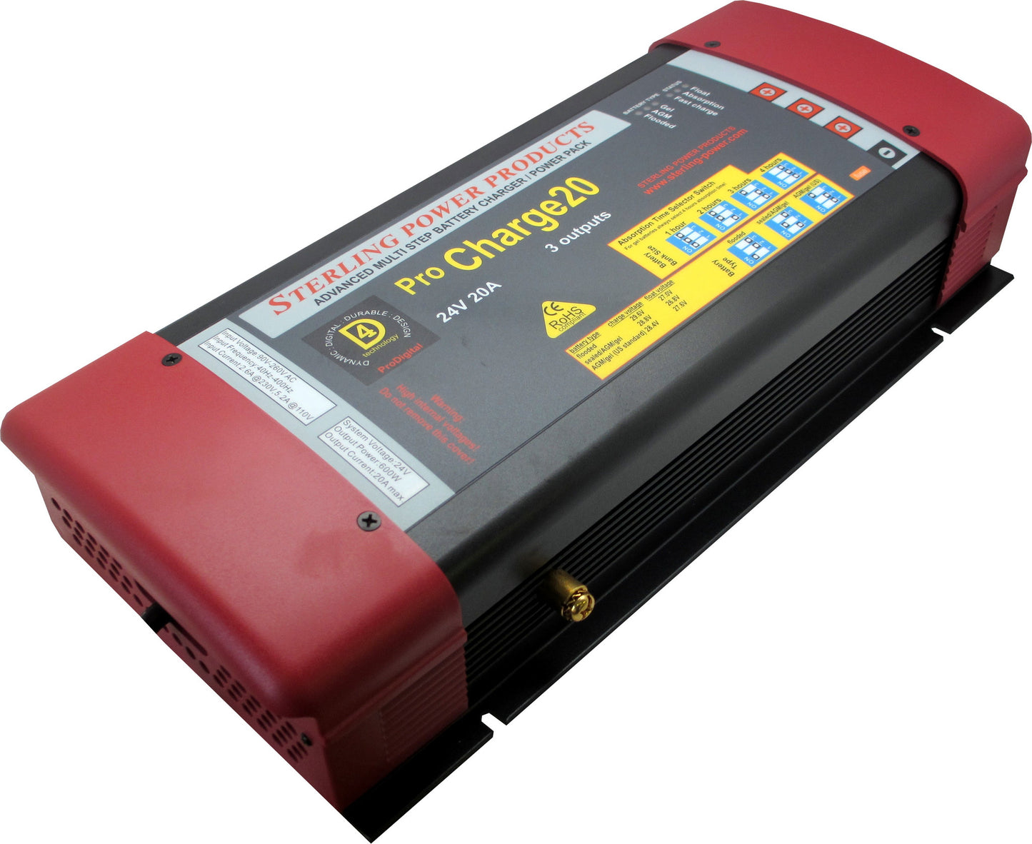 Pro Charge C - 24V | 20A AC to DC battery charger (30 Days warranty)