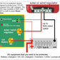 12V battery High Voltage Protection Device 60A rated